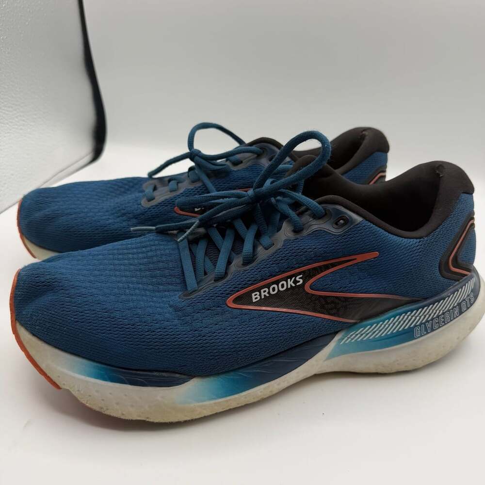 Brooks Glycerin GTS 21 Running Shoes Blue Men's Size